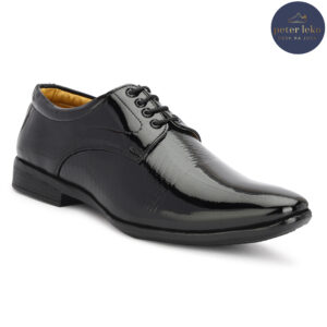 Set of 8 - ALMIANO Men Black color synthetic upper armix sole A18