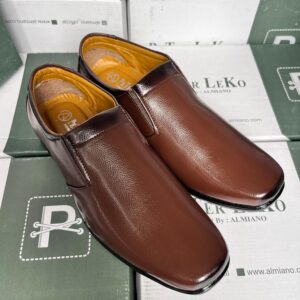 SET OF 4 – ALMIANO MEN BROWN COLOR SYNTHETIC UPPER AIRMIX SOLE (ART NO.BW 053)