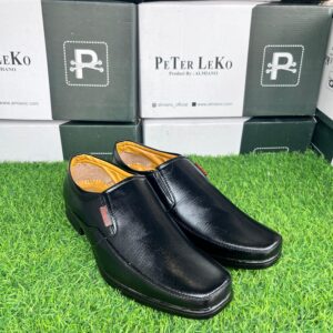SET OF 4 – ALMIANO MEN BLACK COLOR SYNTHETIC UPPER AIRMIX SOLE (ART NO.1501 BK)