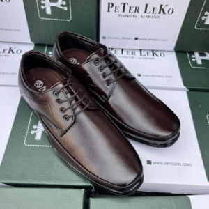 SET OF 4 – ALMIANO MEN BROWN COLOR SYNTHETIC UPPER IMAGICA AIRMIX SOLE (ART NO.131) )