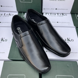 SET OF 4 – ALMIANO MEN BLACK COLOR SYNTHETIC UPPER IMAGICA AIRMIX SOLE (ART NO. 135)